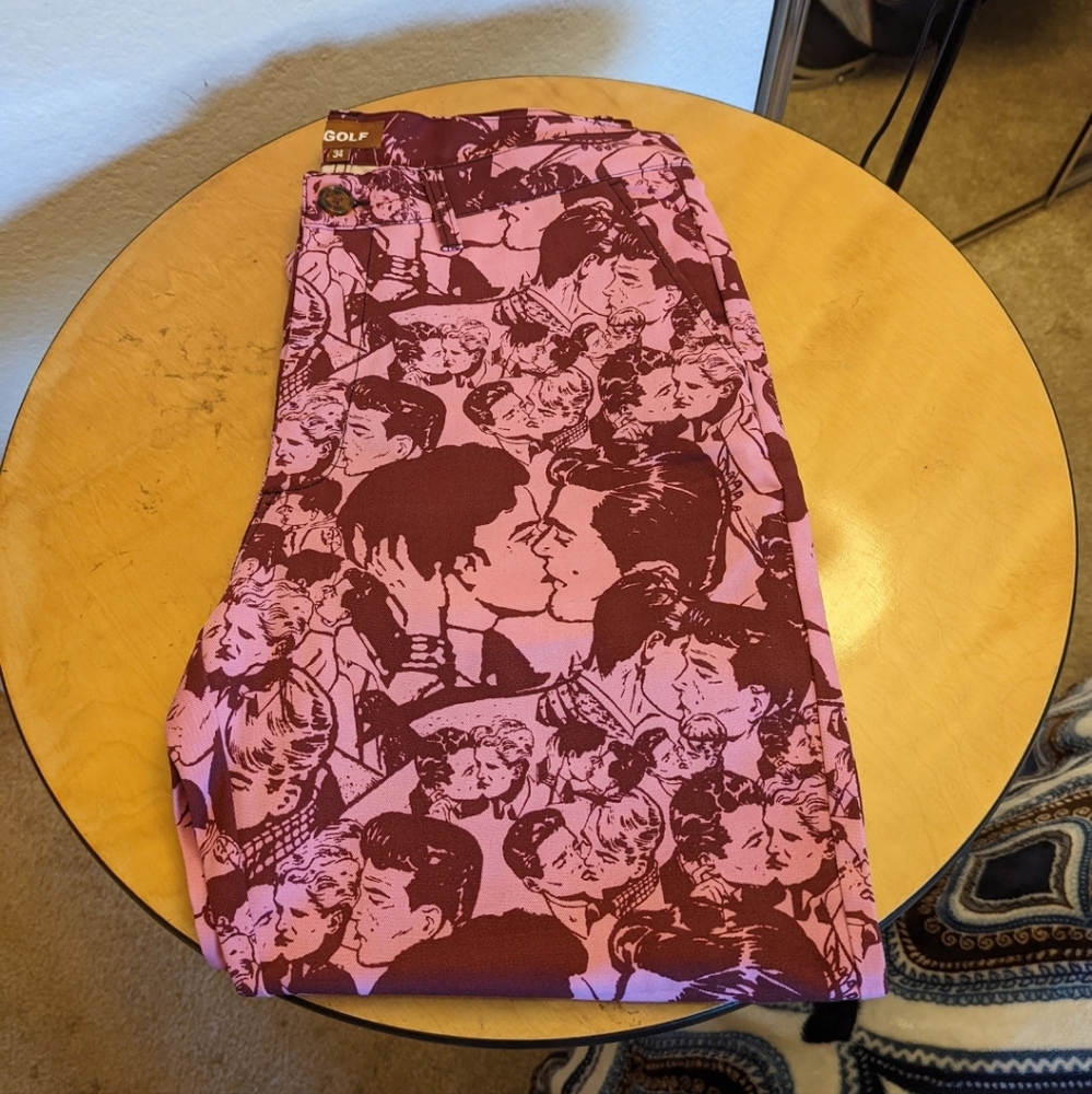 Golf Wang Kissing Faces Chinos size 34